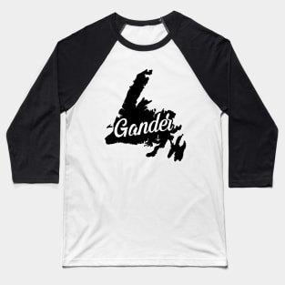 Gander || Newfoundland and Labrador || Gift || Souvenir || Baseball T-Shirt